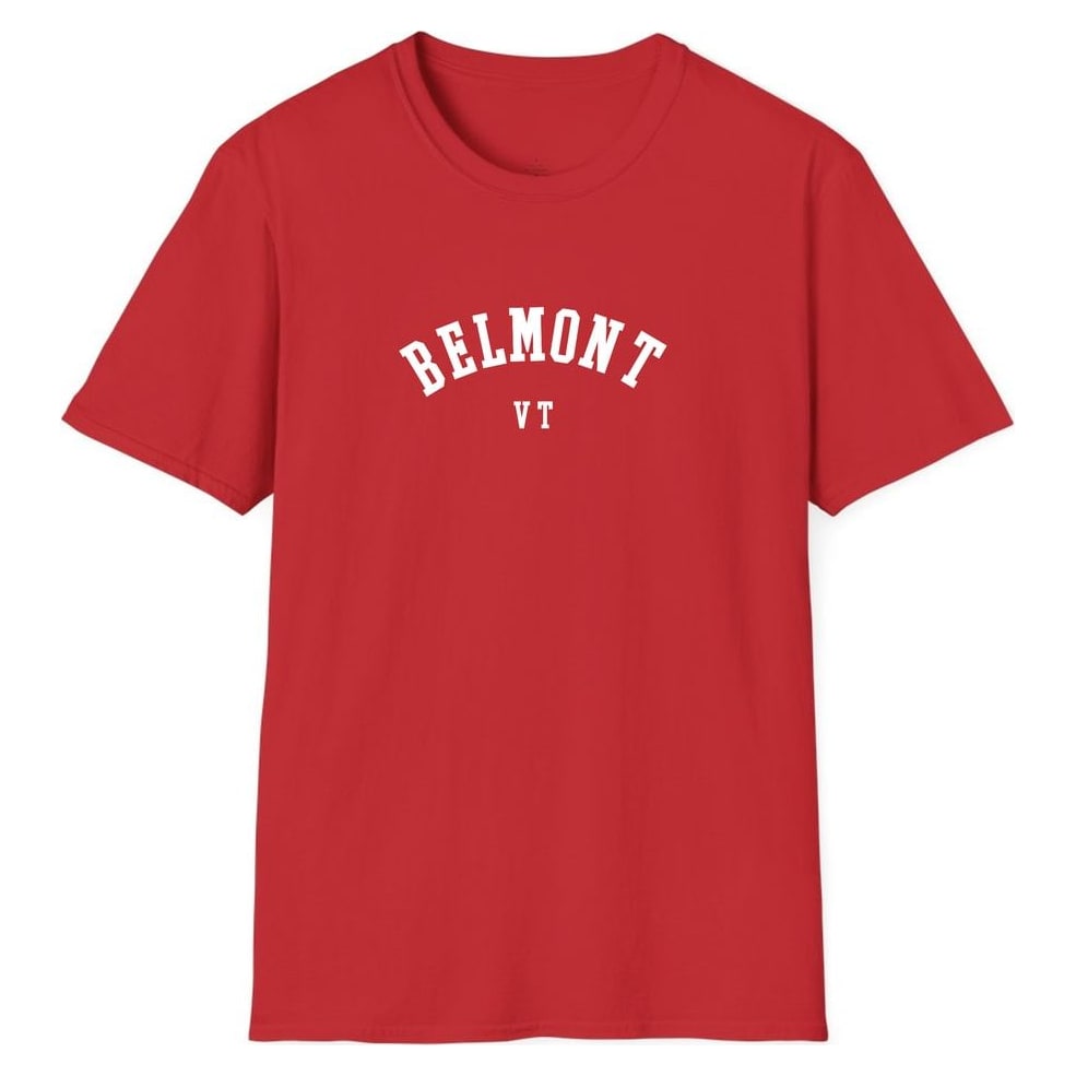 BELMONT VERMONT ARCHED — Red