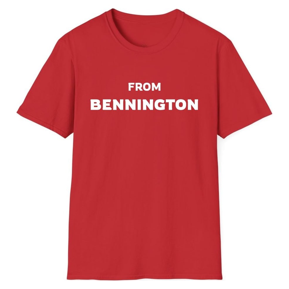 FROM BENNINGTON — Red