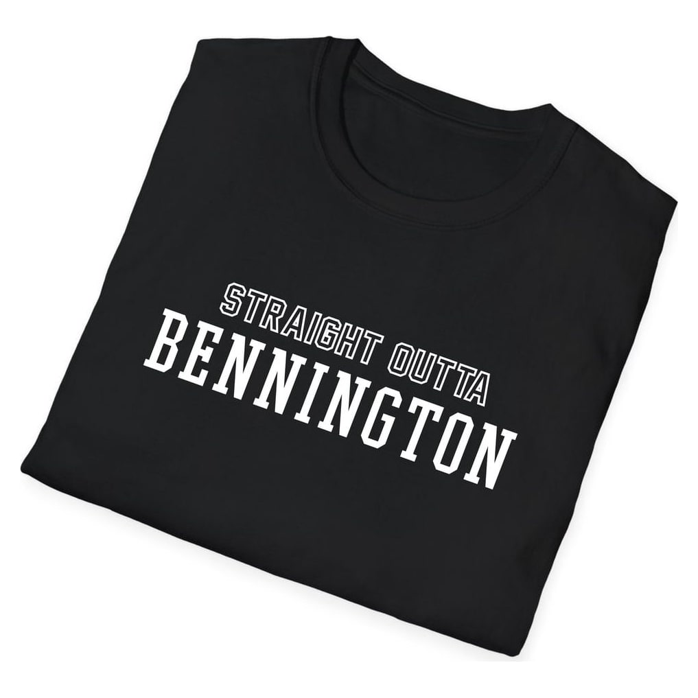 STRAIGHT OUTTA Bennington — Black — view 4