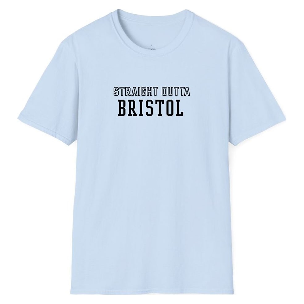 STRAIGHT OUTTA BRISTOL — Light Blue