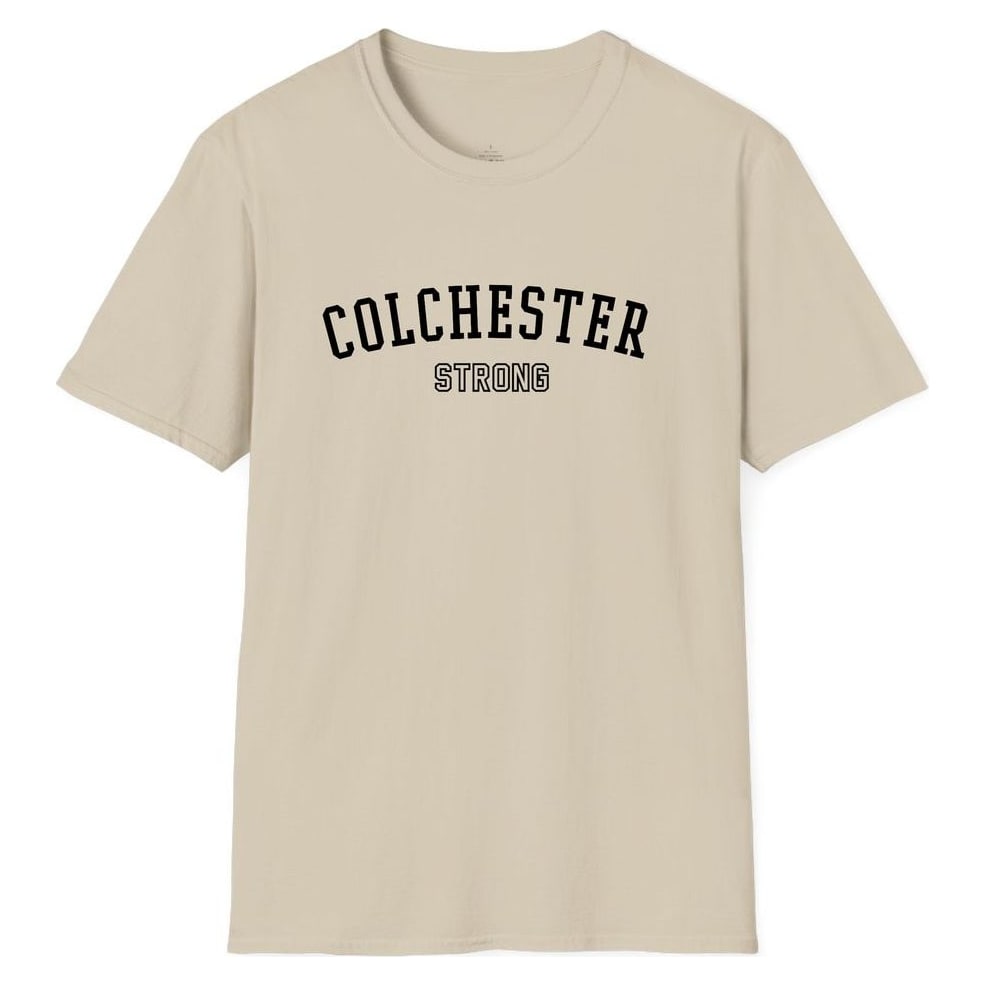 COLCHESTER STRONG — Sand