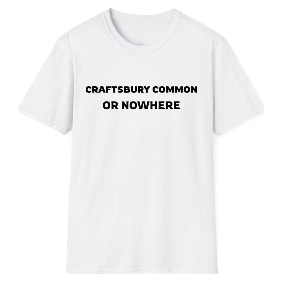 CRAFTSBURY COMMON OR NOWHERE — White