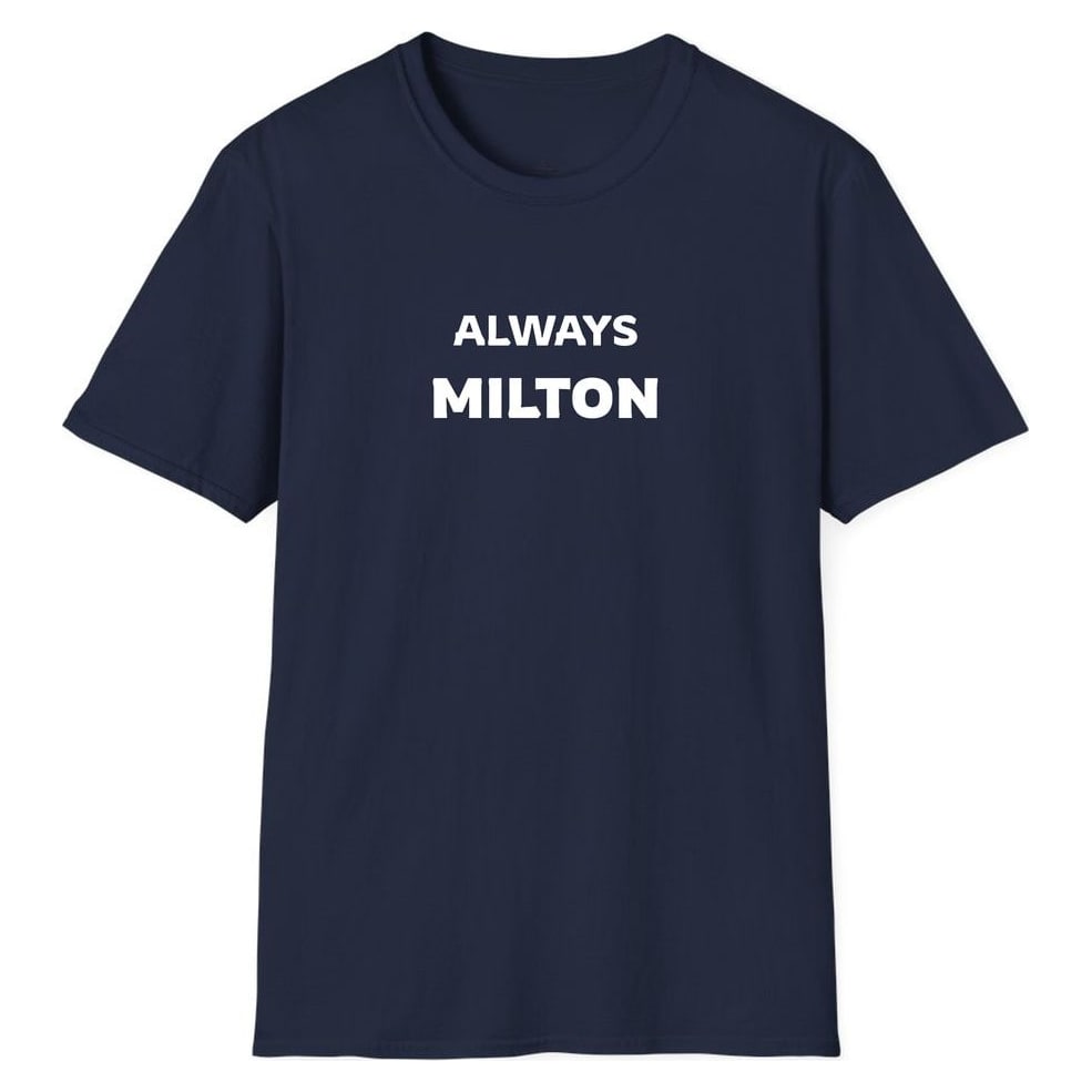 ALWAYS MILTON — Navy