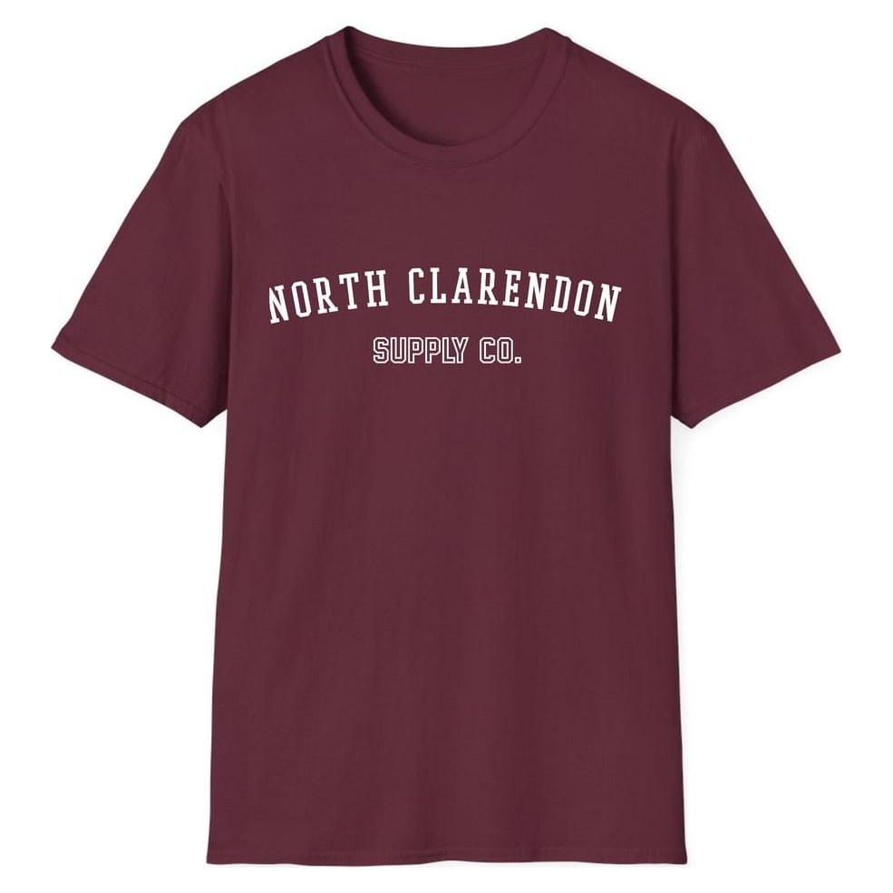 NORTH CLARENDON SUPPLY CO. — Maroon