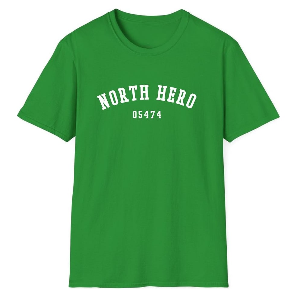 NORTH HERO 05474 ARCHED — Irish Green