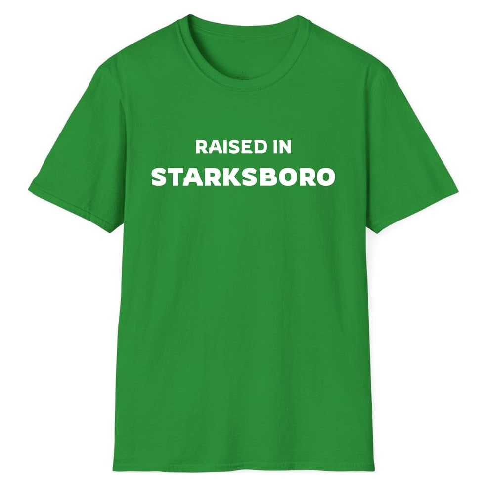 RAISED IN STARKSBORO — Irish Green