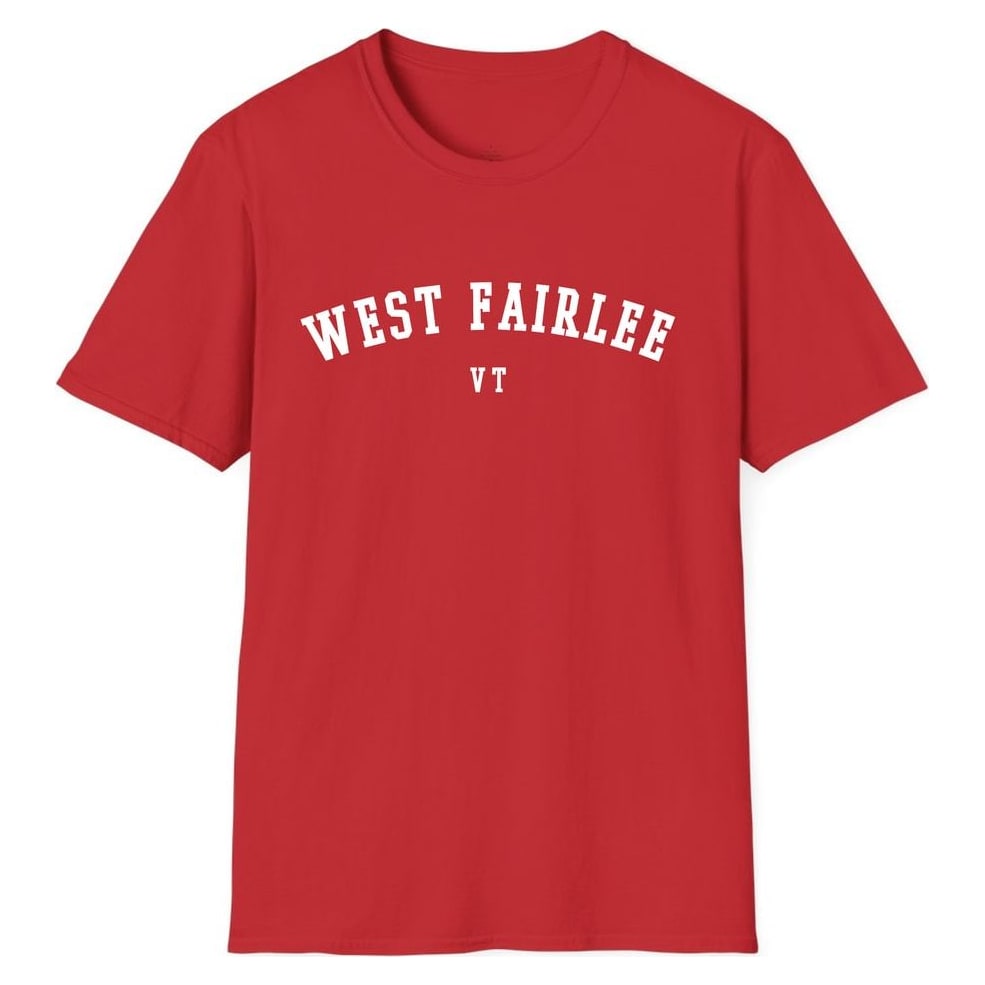 WEST FAIRLEE VERMONT ARCHED — Red
