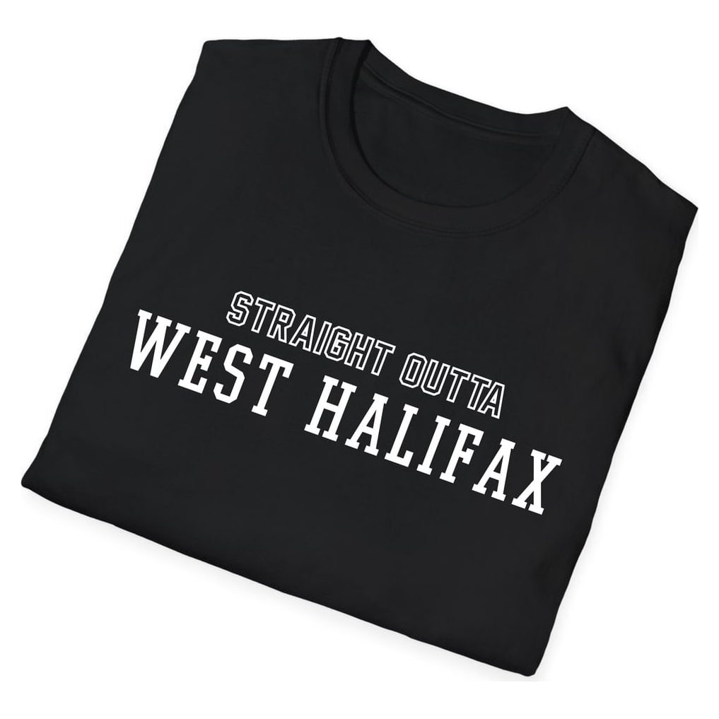 STRAIGHT OUTTA West Halifax — Black — view 4