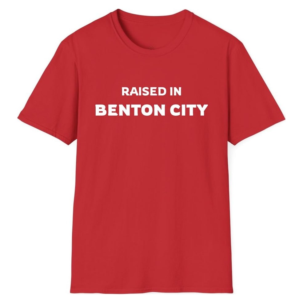 RAISED IN BENTON CITY — Red