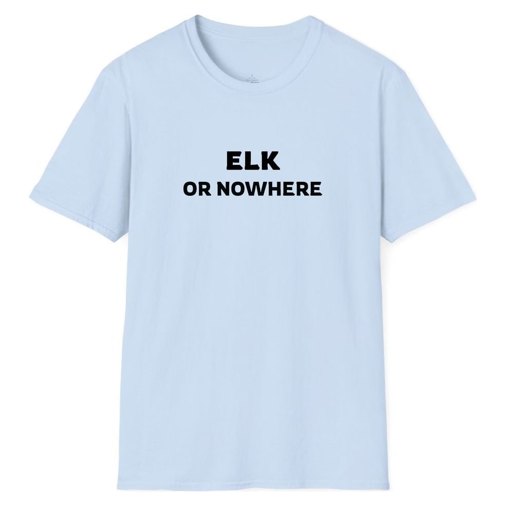 ELK OR NOWHERE — Light Blue