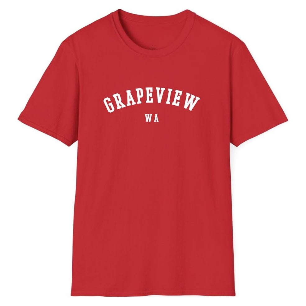 GRAPEVIEW WASHINGTON ARCHED — Red