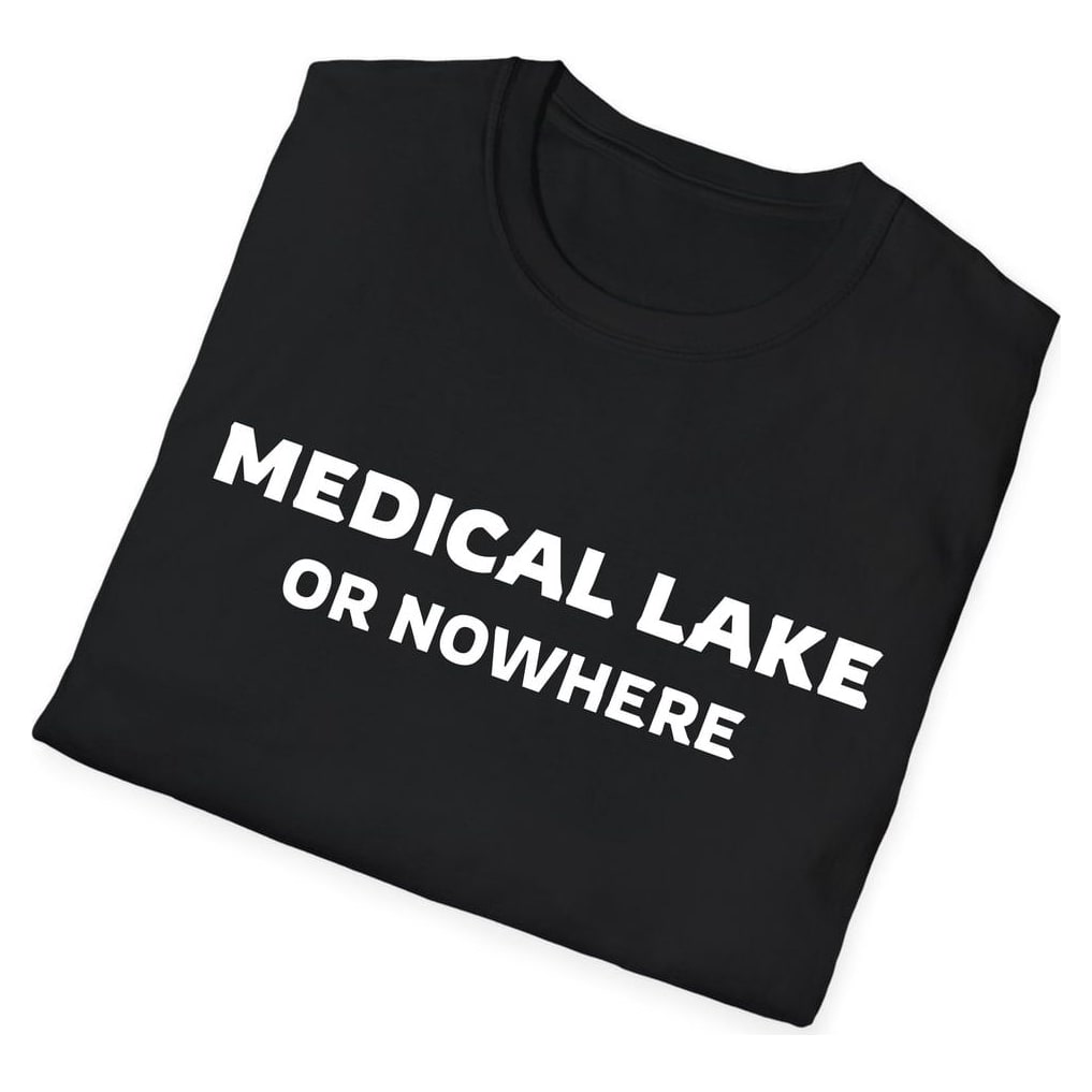 Medical Lake OR NOWHERE — Black — view 4