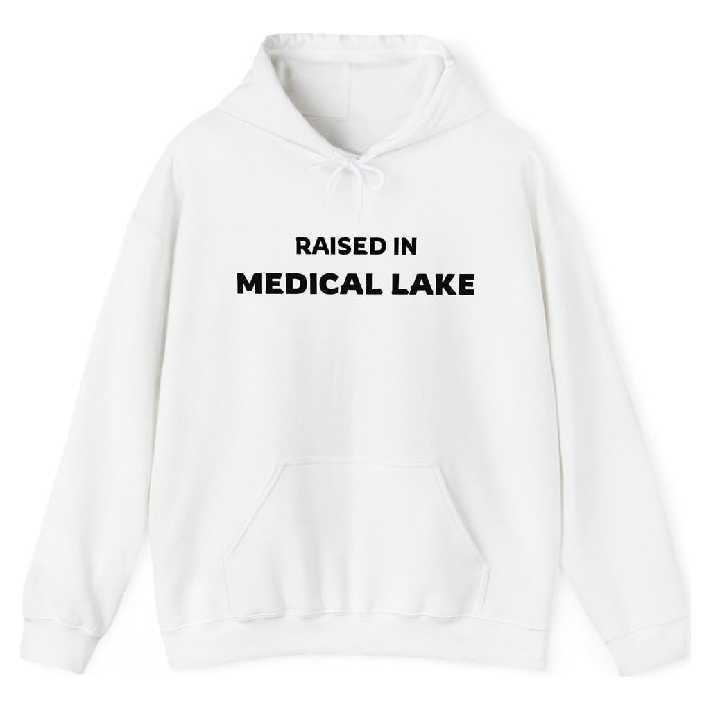RAISED IN MEDICAL LAKE — White