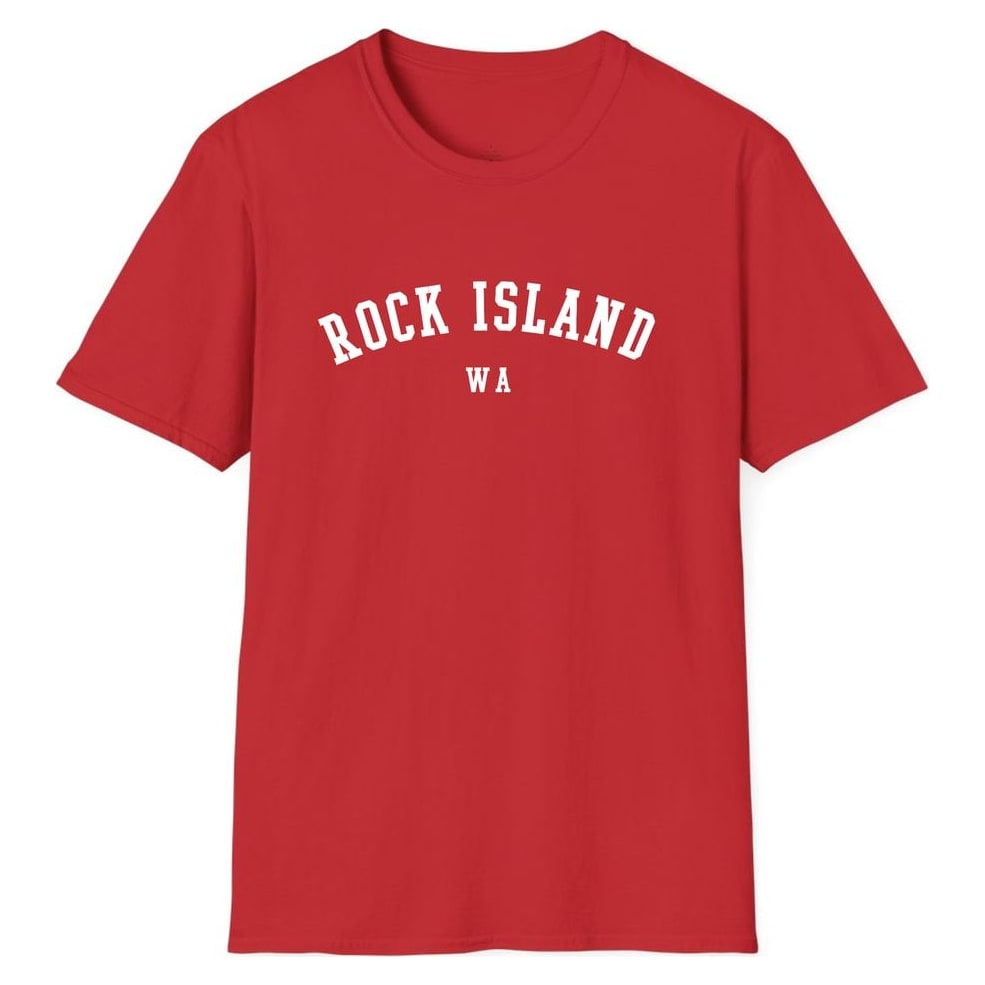 ROCK ISLAND WASHINGTON ARCHED — Red