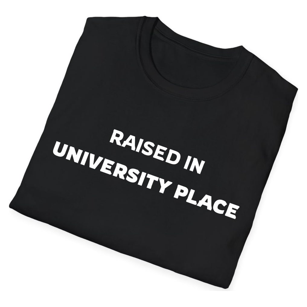RAISED IN University Place — Black — view 4