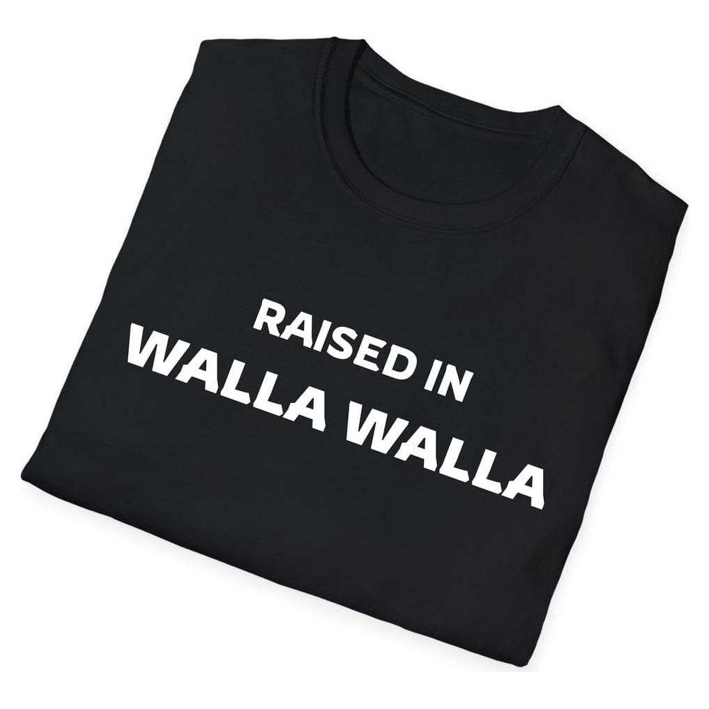 RAISED IN Walla Walla — Black — view 4