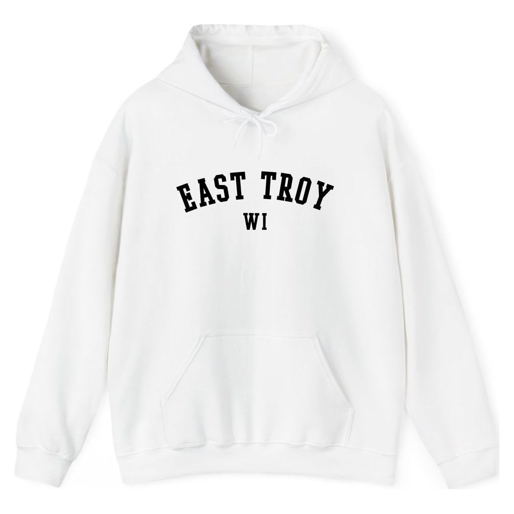 EAST TROY WISCONSIN ARCHED — White