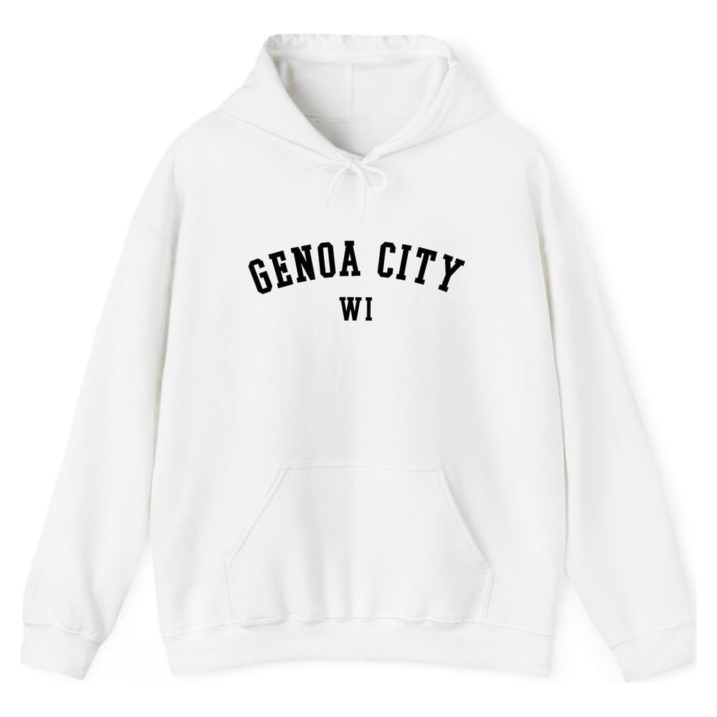 GENOA CITY WISCONSIN ARCHED — White