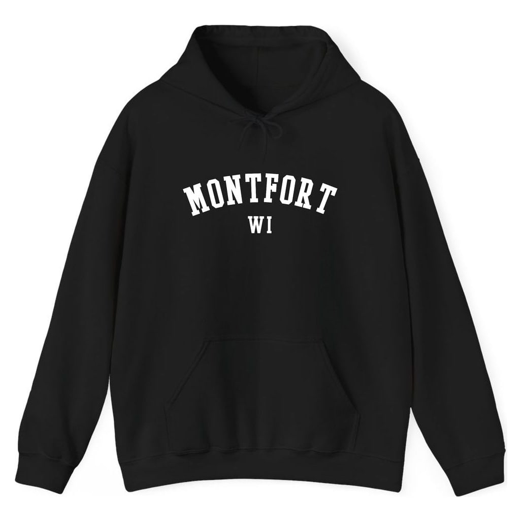 Montfort WISCONSIN ARCHED — Black