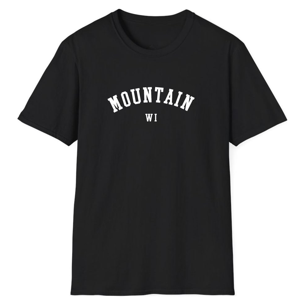 Mountain WISCONSIN ARCHED — Unisex Softstyle T-Shirt