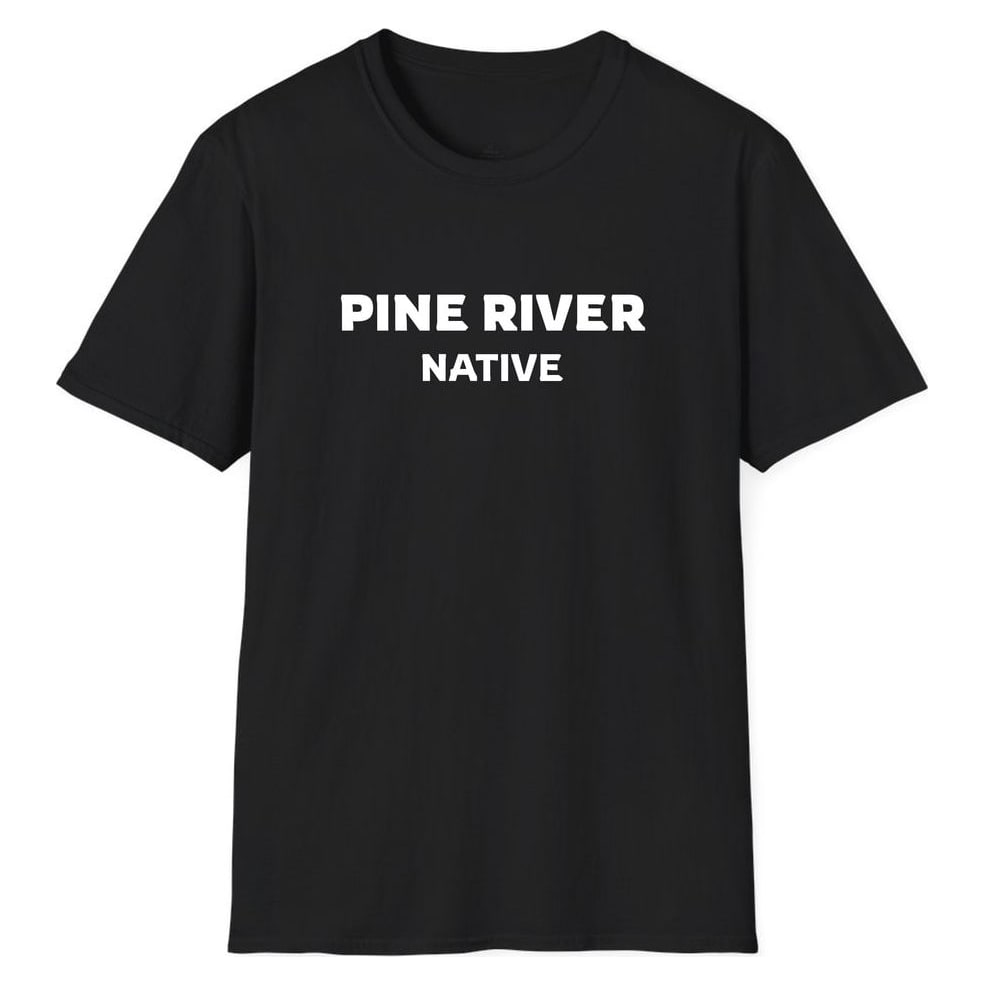 Pine River NATIVE — Unisex Softstyle T-Shirt