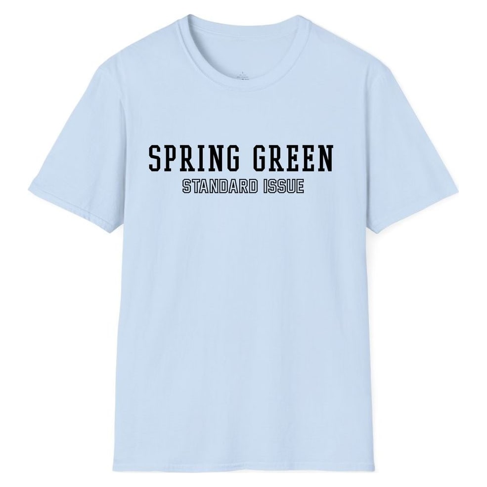 SPRING GREEN STANDARD ISSUE — Light Blue