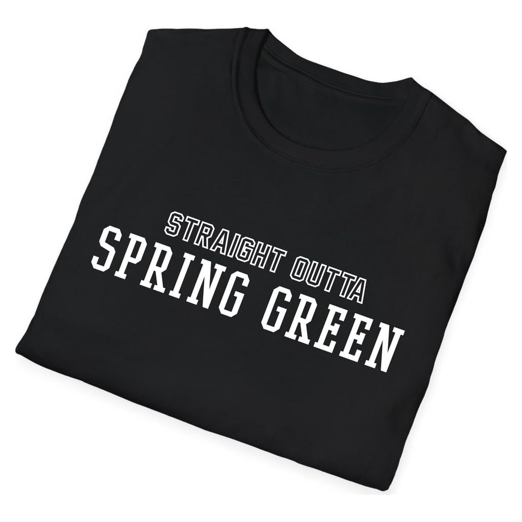 STRAIGHT OUTTA Spring Green — Black — view 4