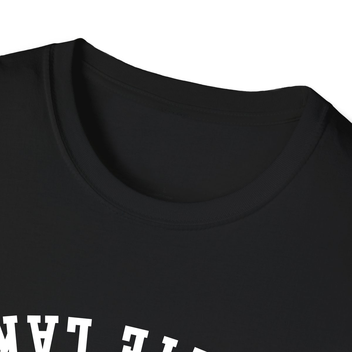 White Lake ARCHED - UPSIDE DOWN — Black — view 3