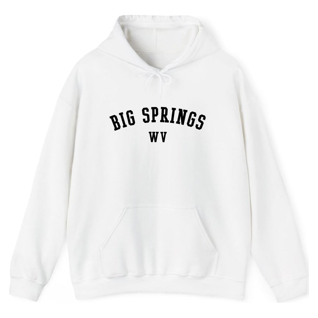BIG SPRINGS WEST VIRGINIA ARCHED — White