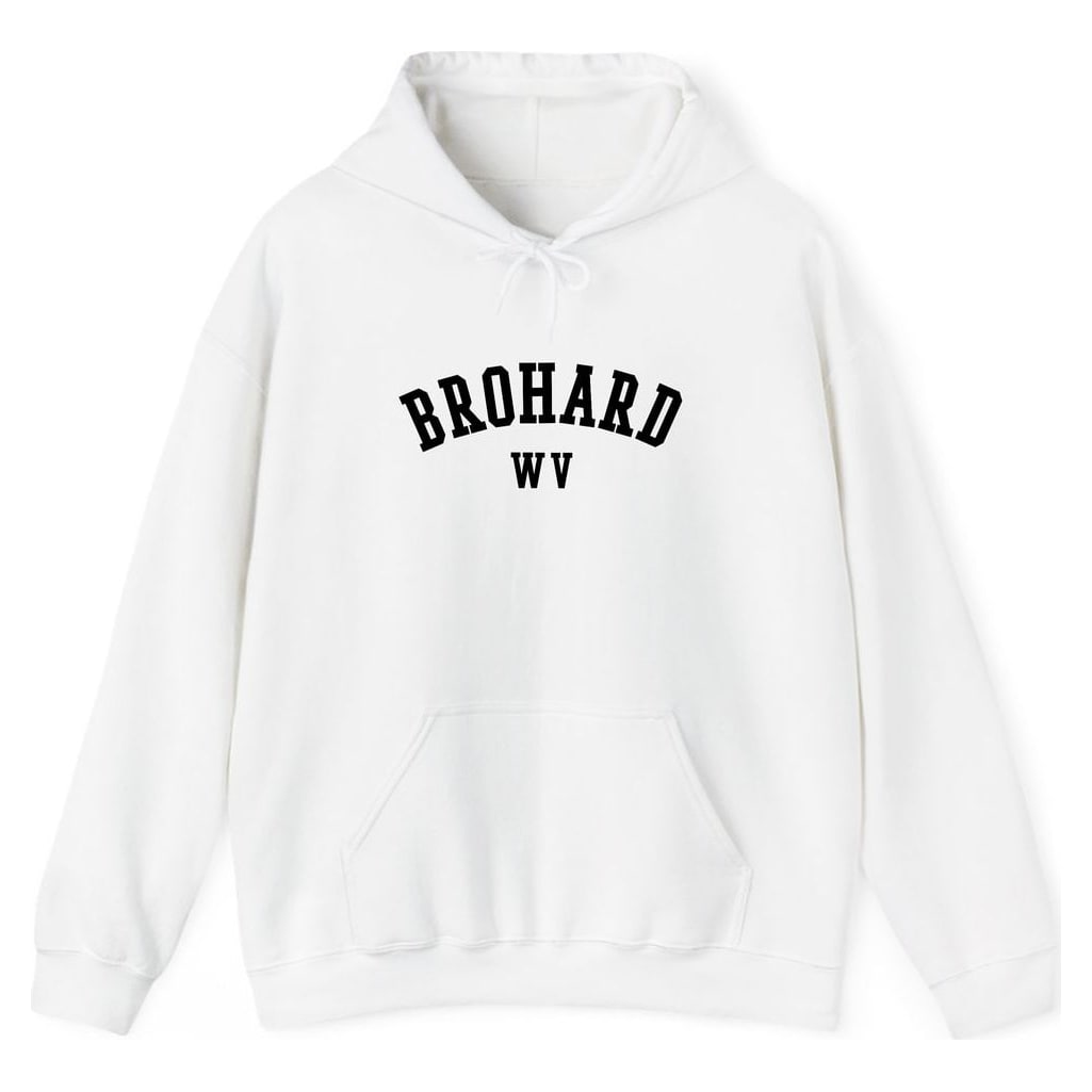 BROHARD WEST VIRGINIA ARCHED — White