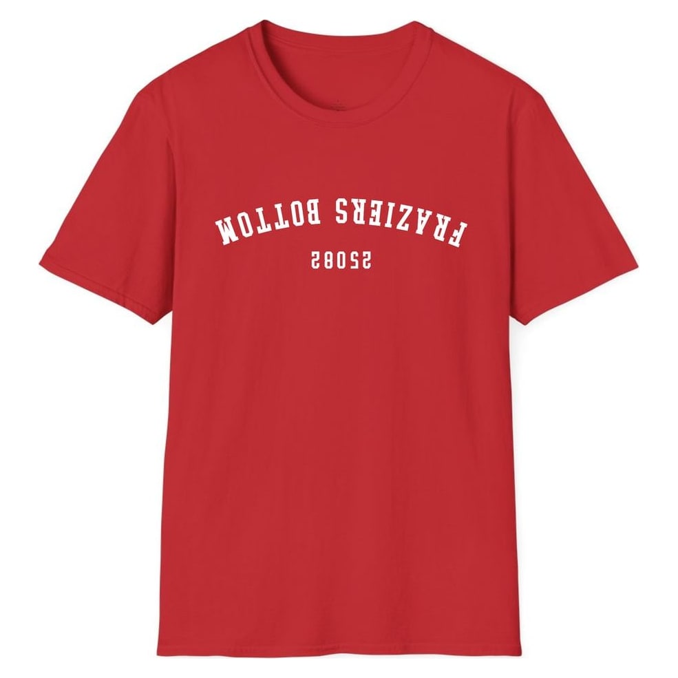 FRAZIERS BOTTOM 25082 ARCHED - UPSIDE DOWN — Red