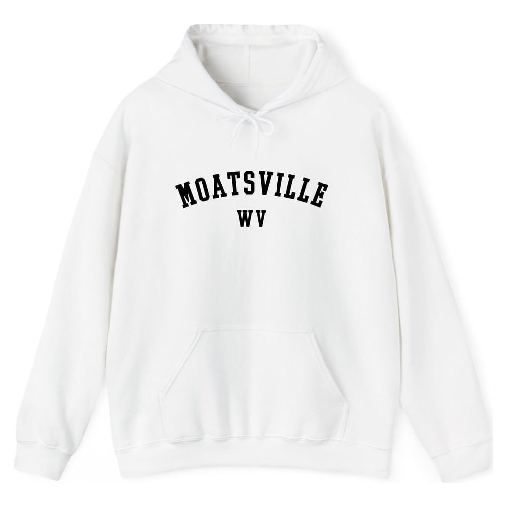 MOATSVILLE WEST VIRGINIA ARCHED — White