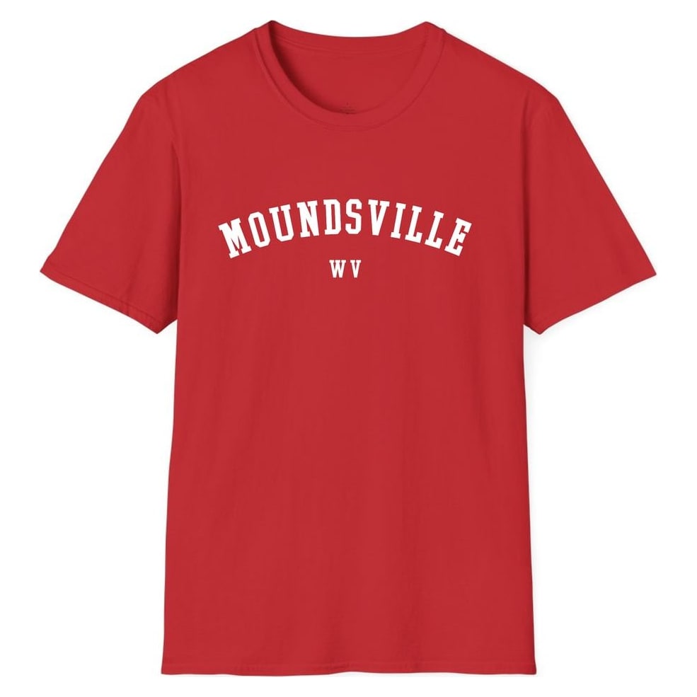 MOUNDSVILLE WEST VIRGINIA ARCHED — Red