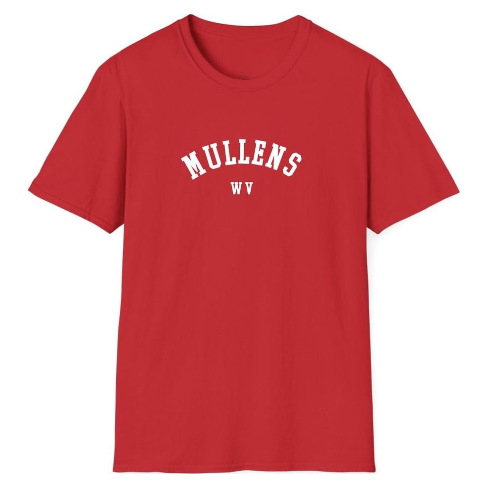 MULLENS WEST VIRGINIA ARCHED — Red