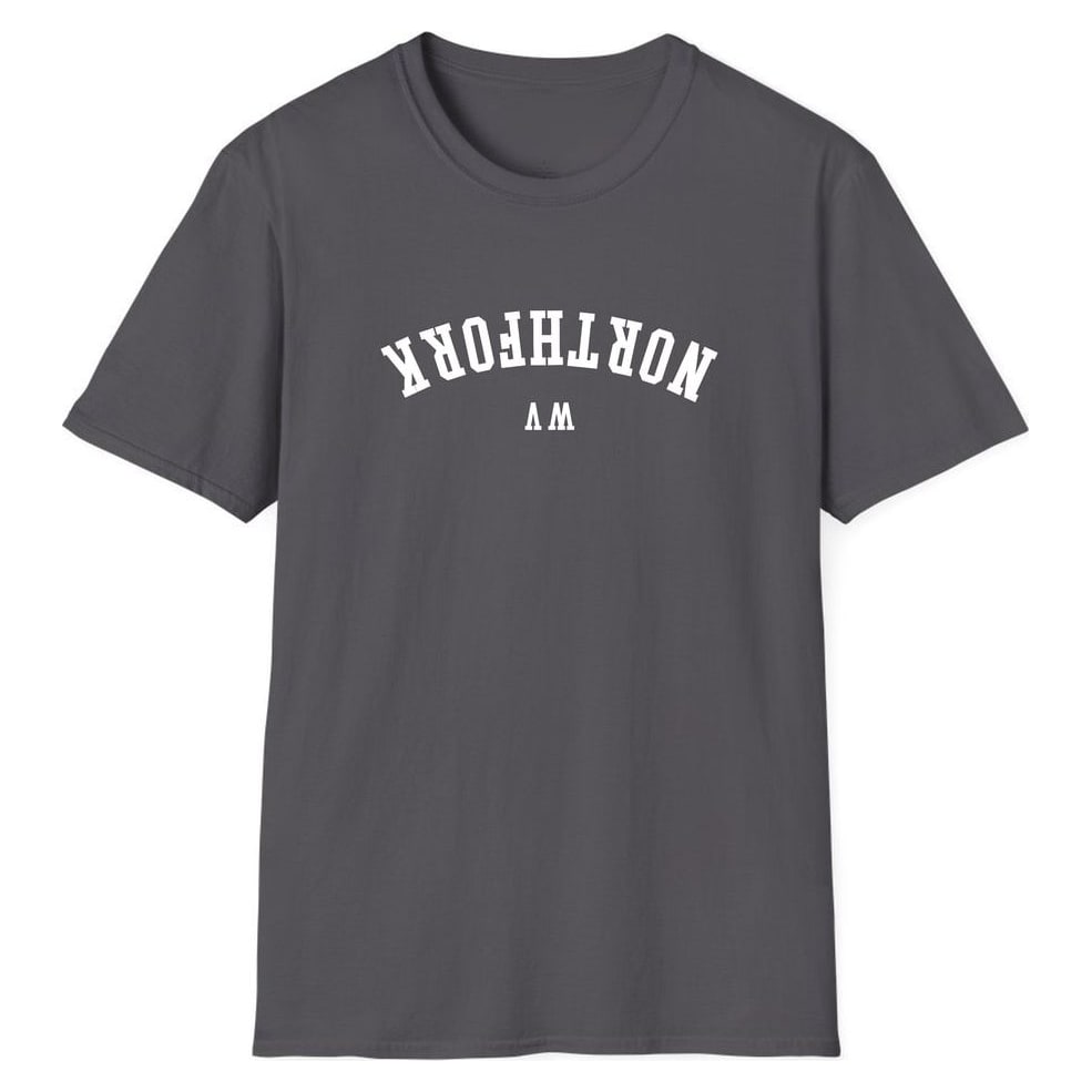 NORTHFORK WEST VIRGINIA ARCHED - UPSIDE DOWN — Charcoal