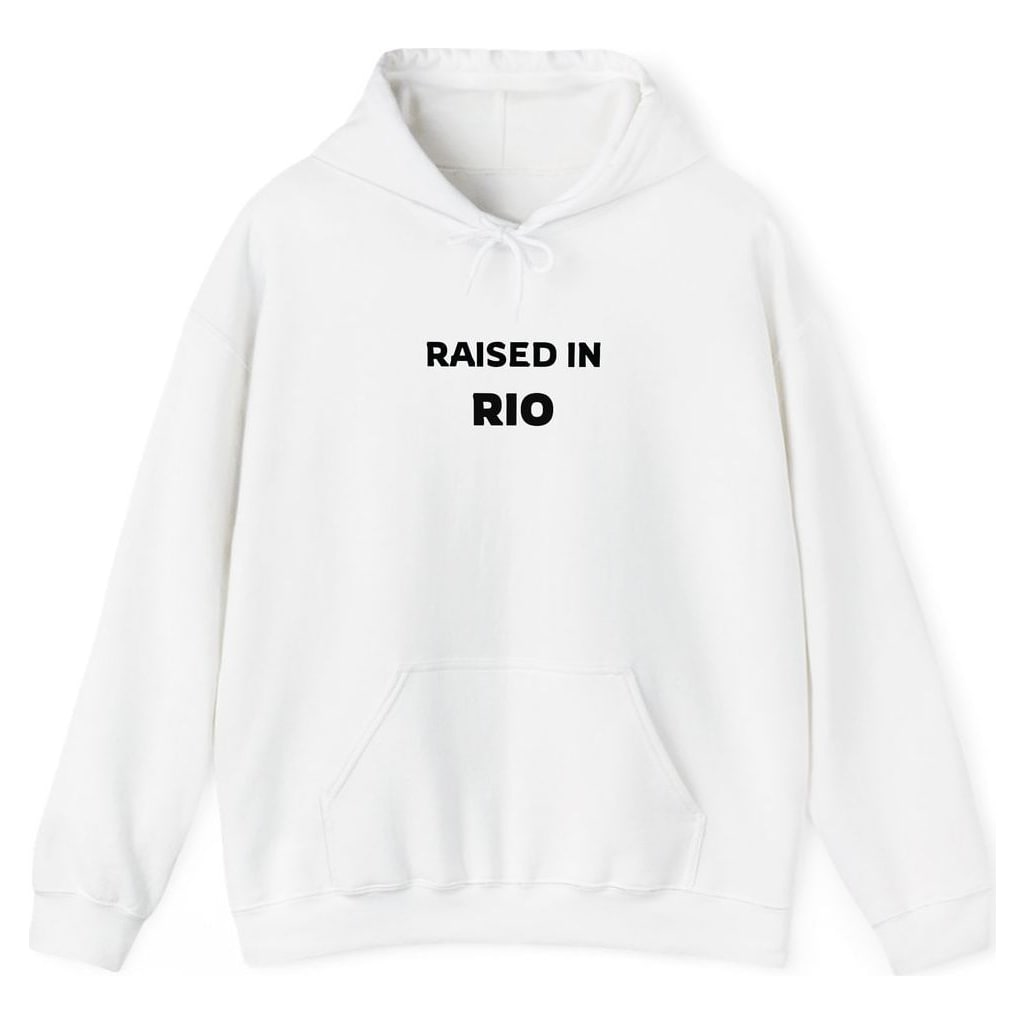 RAISED IN RIO — White