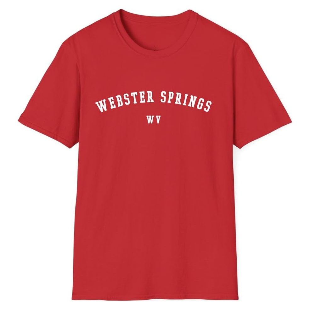 WEBSTER SPRINGS WEST VIRGINIA ARCHED — Red