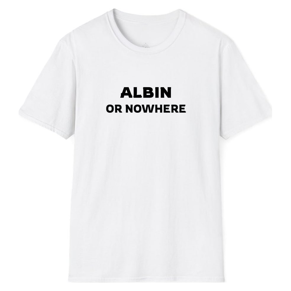 ALBIN OR NOWHERE — White