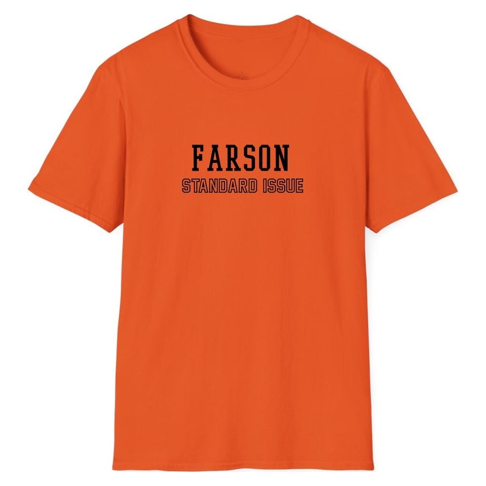 FARSON STANDARD ISSUE — Orange