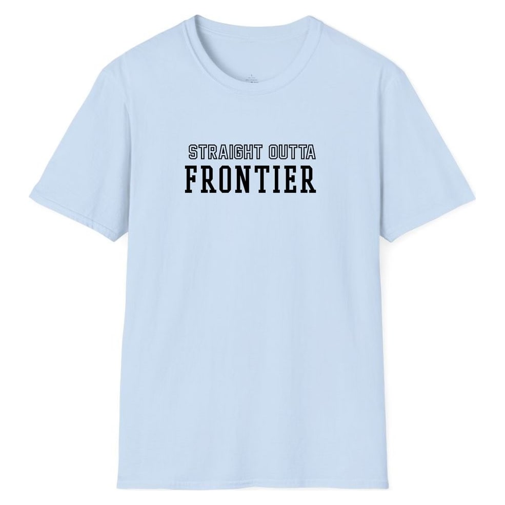 STRAIGHT OUTTA FRONTIER — Light Blue