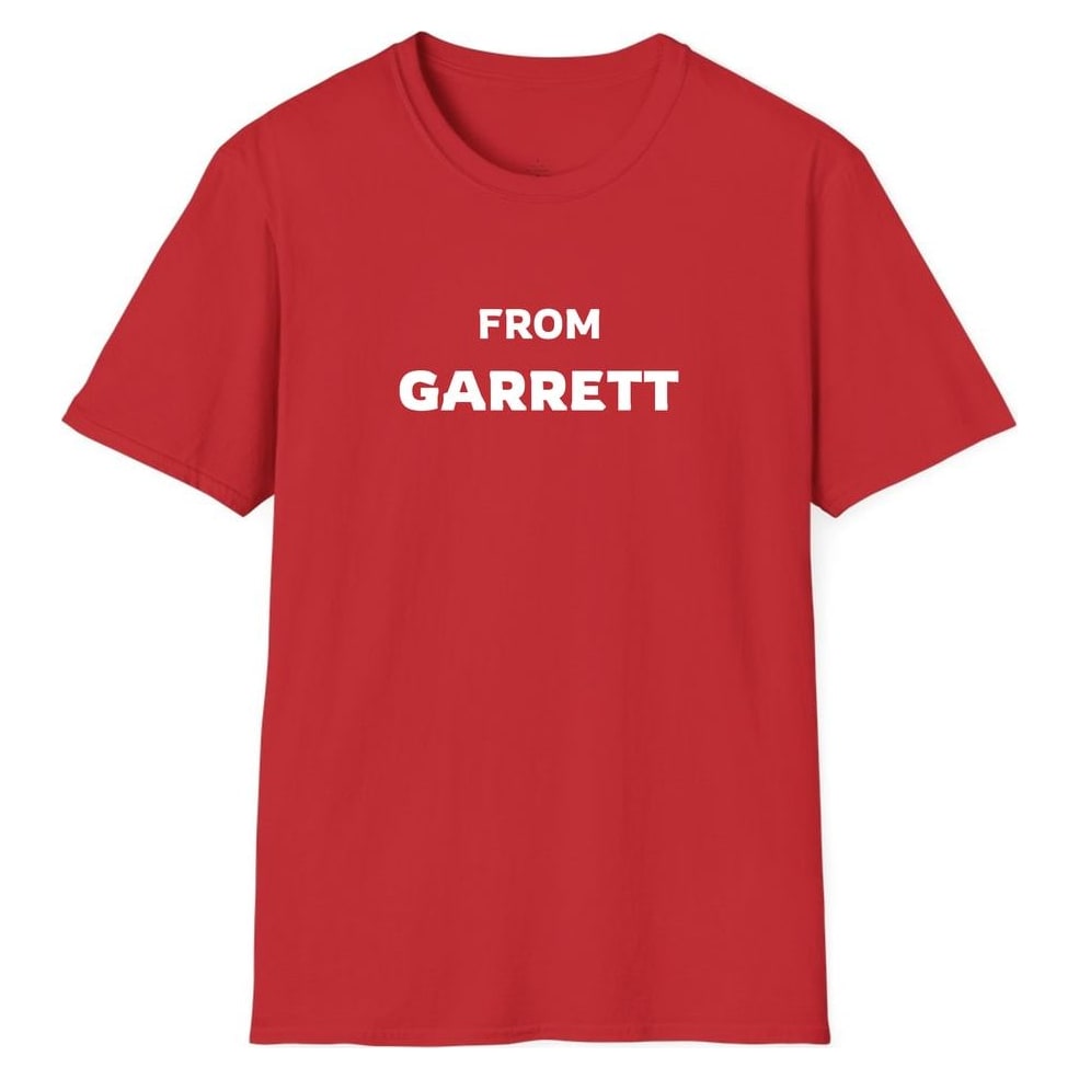 FROM GARRETT — Red