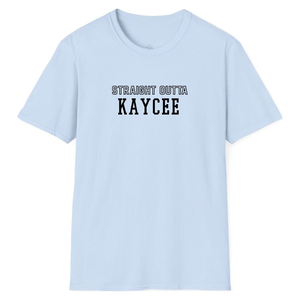 STRAIGHT OUTTA KAYCEE — Light Blue
