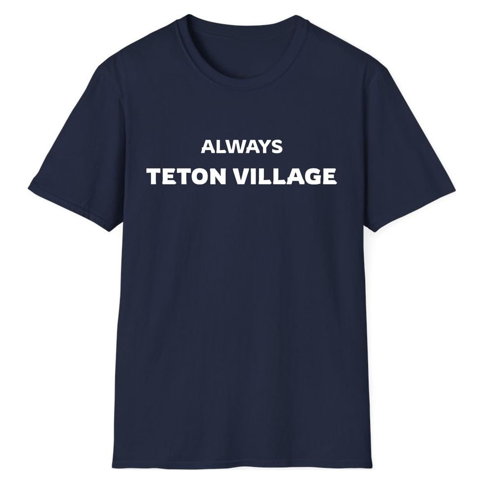 ALWAYS TETON VILLAGE — Navy