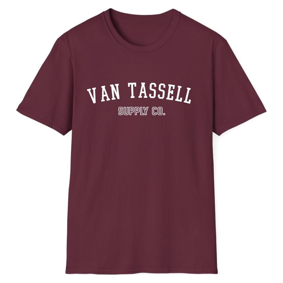 VAN TASSELL SUPPLY CO. — Maroon